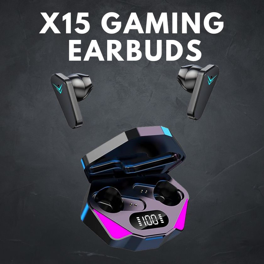 X15 Gaming Earbuds Bluetooth 5.0